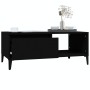 Mesa de centro madera contrachapada negro 90x50x36,5 cm de vidaXL, Mesas de centro - Ref: Foro24-821053, Precio: 57,83 €, Des...
