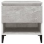 Mesas auxiliares 2 uds contrachapada gris hormigón 50x46x50 cm de vidaXL, Mesas auxiliares - Ref: Foro24-819557, Precio: 89,1...