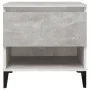 Side tables 2 units concrete gray plywood 50x46x50 cm by vidaXL, Side tables - Ref: Foro24-819557, Price: 88,17 €, Discount: %