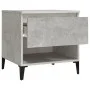 Side tables 2 units concrete gray plywood 50x46x50 cm by vidaXL, Side tables - Ref: Foro24-819557, Price: 88,17 €, Discount: %