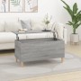 Mesa de centro madera contrachapada gris Sonoma 90x44,5x45 cm de vidaXL, Mesas de centro - Ref: Foro24-819586, Precio: 65,61 €