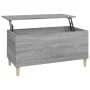 Sonoma-Couchtisch aus grauem Sperrholz, 90 x 44,5 x 45 cm von vidaXL, Couchtisch - Ref: Foro24-819586, Preis: 65,18 €, Rabatt: %