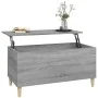 Sonoma-Couchtisch aus grauem Sperrholz, 90 x 44,5 x 45 cm von vidaXL, Couchtisch - Ref: Foro24-819586, Preis: 65,18 €, Rabatt: %