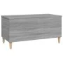 Sonoma-Couchtisch aus grauem Sperrholz, 90 x 44,5 x 45 cm von vidaXL, Couchtisch - Ref: Foro24-819586, Preis: 65,18 €, Rabatt: %