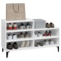 Glossy white plywood shoe cabinet 102x36x60 cm by vidaXL, Shoe racks and shoe organizers - Ref: Foro24-819734, Price: 49,21 €...