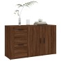 Oak brown plywood sideboard 100x33x59.5 cm by vidaXL, Sideboards - Ref: Foro24-821003, Price: 106,00 €, Discount: %