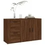 Sideboard aus braunem Eichensperrholz, 100 x 33 x 59,5 cm von vidaXL, Sideboards - Ref: Foro24-821003, Preis: 104,41 €, Rabat...