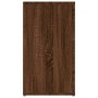 Oak brown plywood sideboard 100x33x59.5 cm by vidaXL, Sideboards - Ref: Foro24-821003, Price: 106,00 €, Discount: %