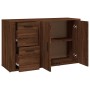 Oak brown plywood sideboard 100x33x59.5 cm by vidaXL, Sideboards - Ref: Foro24-821003, Price: 106,00 €, Discount: %