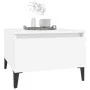Mesas auxiliares 2 uds madera contrachapada blanco 50x46x35 cm de vidaXL, Mesas auxiliares - Ref: Foro24-819517, Precio: 59,0...