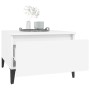Beistelltische 2 Stück aus weißem Sperrholz 50x46x35 cm von vidaXL, Seitentische - Ref: Foro24-819517, Preis: 59,60 €, Rabatt: %