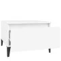 Mesas auxiliares 2 uds madera contrachapada blanco 50x46x35 cm de vidaXL, Mesas auxiliares - Ref: Foro24-819517, Precio: 59,0...