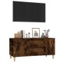 Mueble de TV madera contrachapada roble ahumado 102x44,5x50 cm de vidaXL, Muebles TV - Ref: Foro24-819601, Precio: 71,85 €, D...