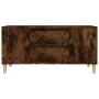 Mueble de TV madera contrachapada roble ahumado 102x44,5x50 cm de vidaXL, Muebles TV - Ref: Foro24-819601, Precio: 71,85 €, D...