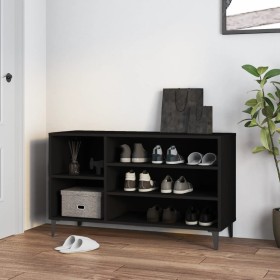 Mueble zapatero madera contrachapada negro 102x36x60 cm by vidaXL, Shoe racks and shoe organizers - Ref: Foro24-819749, Price...