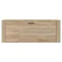 Wandschuhregal aus Sonoma-Eichensperrholz, 100 x 35 x 38 cm von vidaXL, Schuhregale und Schuhorganisatoren - Ref: Foro24-8210...