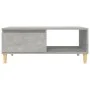 Couchtisch aus betongrauem Sperrholz, 90 x 50 x 36,5 cm von vidaXL, Couchtisch - Ref: Foro24-821048, Preis: 65,42 €, Rabatt: %