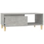 Concrete gray plywood coffee table 90x50x36.5 cm by vidaXL, Coffee table - Ref: Foro24-821048, Price: 66,17 €, Discount: %