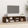 Mueble TV 2 uds madera contrachapada roble marrón 80x31,5x36cm de vidaXL, Muebles TV - Ref: Foro24-819451, Precio: 79,97 €, D...