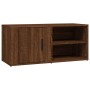 Mueble TV 2 uds madera contrachapada roble marrón 80x31,5x36cm de vidaXL, Muebles TV - Ref: Foro24-819451, Precio: 79,97 €, D...