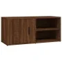 TV-Schrank 2 Einheiten braunes Eichensperrholz 80x31,5x36cm von vidaXL, TV-Möbel - Ref: Foro24-819451, Preis: 79,01 €, Rabatt: %