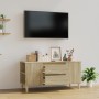 TV-Schrank aus Sonoma-Eichensperrholz, 102 x 44,5 x 50 cm von vidaXL, TV-Möbel - Ref: Foro24-819599, Preis: 82,66 €, Rabatt: %