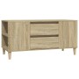 Mueble para TV madera contrachapada roble Sonoma 102x44,5x50 cm de vidaXL, Muebles TV - Ref: Foro24-819599, Precio: 82,21 €, ...
