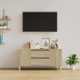 TV-Schrank aus Sonoma-Eichensperrholz, 102 x 44,5 x 50 cm von vidaXL, TV-Möbel - Ref: Foro24-819599, Preis: 82,66 €, Rabatt: %