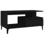 Couchtisch aus schwarzem Sperrholz, 90 x 49 x 45 cm von vidaXL, Couchtisch - Ref: Foro24-819621, Preis: 92,11 €, Rabatt: %