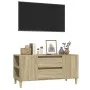 TV-Schrank aus Sonoma-Eichensperrholz, 102 x 44,5 x 50 cm von vidaXL, TV-Möbel - Ref: Foro24-819599, Preis: 81,53 €, Rabatt: %