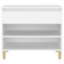 Mueble zapatero madera contrachapada blanco 70x36x60 cm by vidaXL, Shoe racks and shoe organizers - Ref: Foro24-819756, Price...