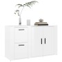 Hochglanzweißes Sperrholz-Sideboard 100 x 33 x 59,5 cm von vidaXL, Sideboards - Ref: Foro24-820998, Preis: 105,27 €, Rabatt: %