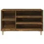 Mueble zapatero madera contrachapada roble ahumado 102x36x60 cm de vidaXL, Zapateros y organizadores de calzado - Ref: Foro24...