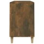 Mueble zapatero madera contrachapada roble ahumado 102x36x60 cm de vidaXL, Zapateros y organizadores de calzado - Ref: Foro24...
