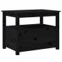 Solid black pine wood coffee table 71x49x55 cm by vidaXL, Coffee table - Ref: Foro24-820940, Price: 103,43 €, Discount: %