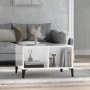 Couchtisch aus glänzend weißem Sperrholz, 60 x 50 x 36,5 cm von vidaXL, Couchtisch - Ref: Foro24-821038, Preis: 35,54 €, Raba...