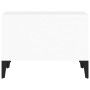 Couchtisch aus glänzend weißem Sperrholz, 60 x 50 x 36,5 cm von vidaXL, Couchtisch - Ref: Foro24-821038, Preis: 35,54 €, Raba...