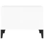 Glossy white plywood coffee table 60x50x36.5 cm by vidaXL, Coffee table - Ref: Foro24-821038, Price: 35,54 €, Discount: %