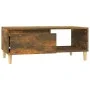 Mesa de centro madera contrachapada roble ahumado 90x50x36,5 cm de vidaXL, Mesas de centro - Ref: Foro24-821049, Precio: 46,9...