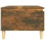 Mesa de centro madera contrachapada roble ahumado 90x50x36,5 cm de vidaXL, Mesas de centro - Ref: Foro24-821049, Precio: 46,9...