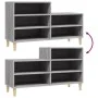Schuhschrank aus grauem Sonoma-Sperrholz, 102 x 36 x 60 cm von vidaXL, Schuhregale und Schuhorganisatoren - Ref: Foro24-81973...