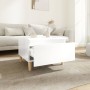 Beistelltische 2 Stück Sperrholz glänzend weiß 50x46x35 cm von vidaXL, Seitentische - Ref: Foro24-819505, Preis: 51,96 €, Rab...