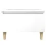 2 auxiliary tables plywood white gloss 50x46x35 cm by vidaXL, Side tables - Ref: Foro24-819505, Price: 51,96 €, Discount: %