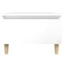 Beistelltische 2 Stück Sperrholz glänzend weiß 50x46x35 cm von vidaXL, Seitentische - Ref: Foro24-819505, Preis: 51,96 €, Rab...