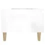 2 auxiliary tables plywood white gloss 50x46x35 cm by vidaXL, Side tables - Ref: Foro24-819505, Price: 51,96 €, Discount: %
