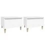 Side tables 2 pcs white plywood 50x46x35 cm by vidaXL, Side tables - Ref: Foro24-819501, Price: 49,22 €, Discount: %