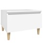 Beistelltische 2 Stück aus weißem Sperrholz 50x46x35 cm von vidaXL, Seitentische - Ref: Foro24-819501, Preis: 49,22 €, Rabatt: %