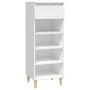 Schuhschrank aus weißem Sperrholz, 40 x 36 x 105 cm von vidaXL, Schuhregale und Schuhorganisatoren - Ref: Foro24-819772, Prei...