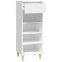 Schuhschrank aus weißem Sperrholz, 40 x 36 x 105 cm von vidaXL, Schuhregale und Schuhorganisatoren - Ref: Foro24-819772, Prei...