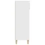 White plywood shoe cabinet 40x36x105 cm by vidaXL, Shoe racks and shoe organizers - Ref: Foro24-819772, Price: 59,68 €, Disco...